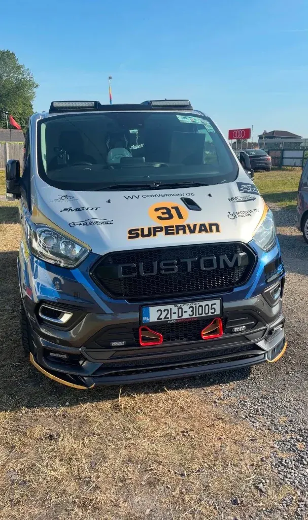 Ford Supervan after detailing